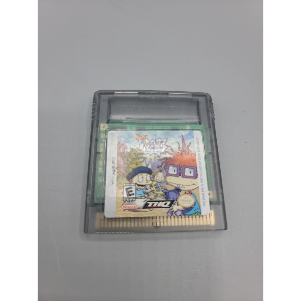 Rugrats in Paris: The Movie (Nintendo Game Boy Color, 2000) Authentic Game Only
